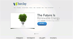 Desktop Screenshot of barclayelectrical.com